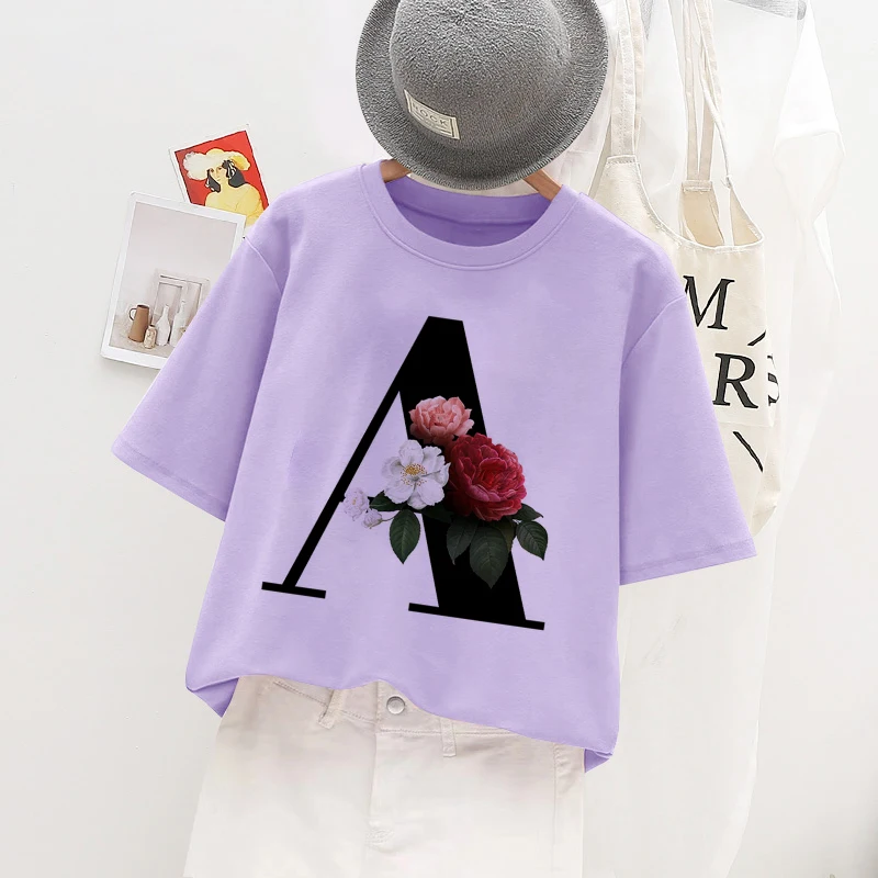 New Purple Unisex T-shirt Fashion Alphabet Girls Tshirts Harajuku Retro Boy Tshirt Flowers Element Nice Round Neck Kids Tshirt
New Purple Unisex T-shirt Fashion Alphabet Girls Tshirts Harajuku Retro Boy Tshirt Flowers Element Nice Round Neck Kids Tshirt
