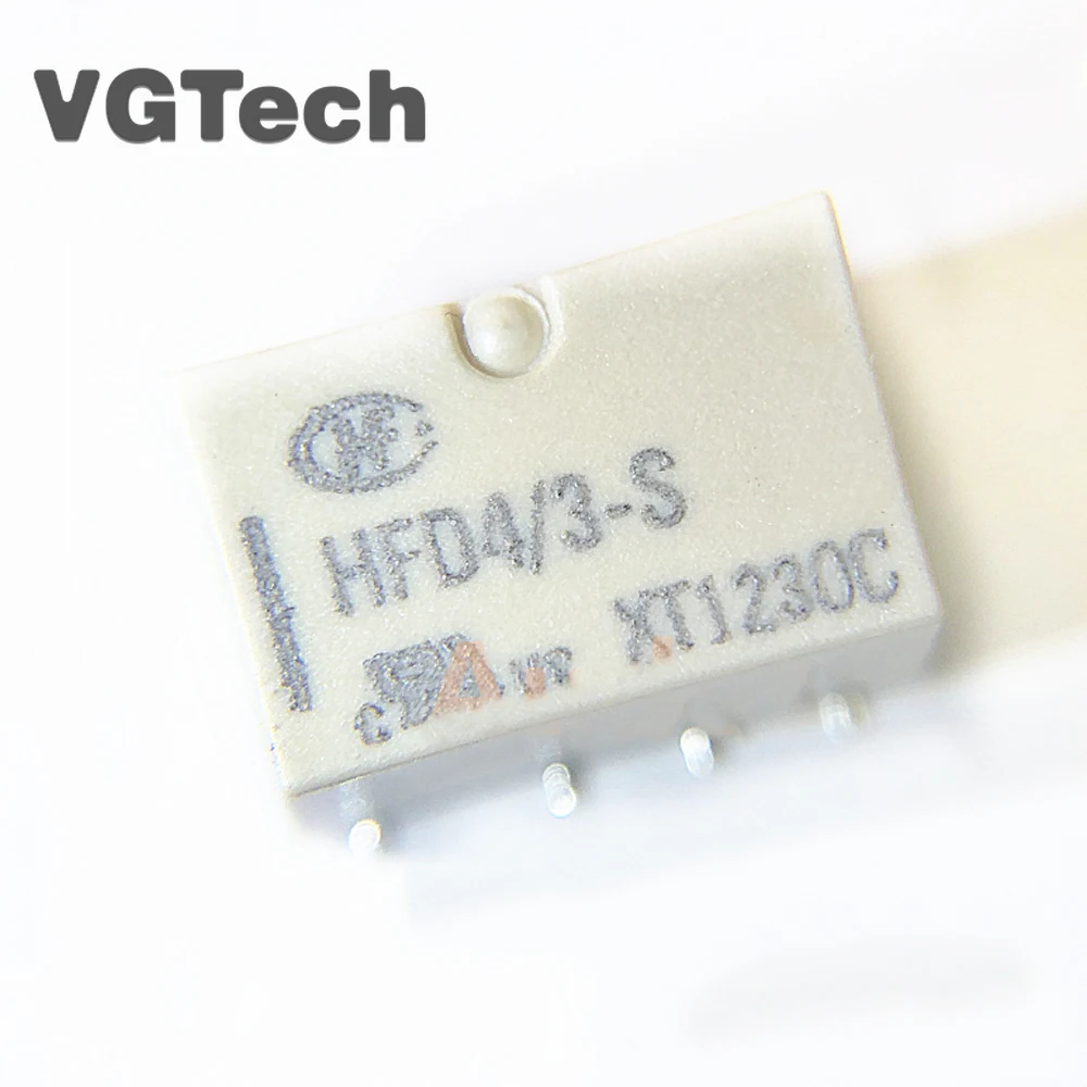 HFD4/3-S 3V 2A реле SOP8
HFD4/3-S 3V 2A реле SOP8