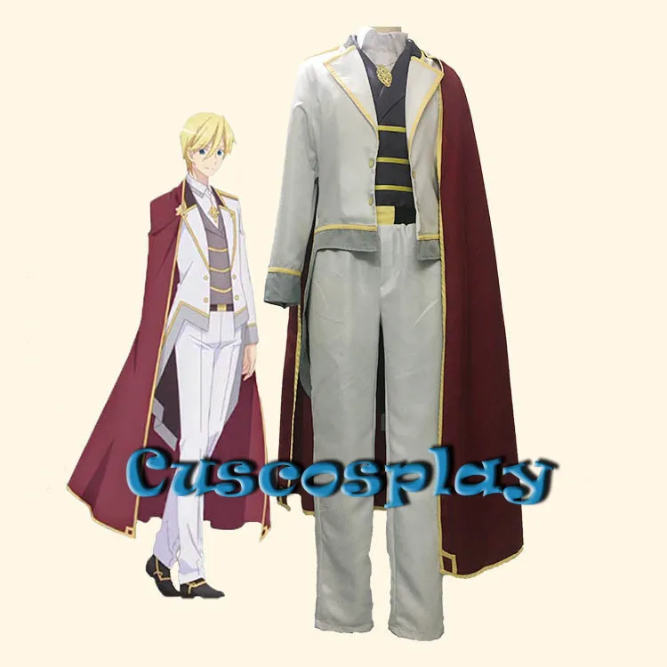 

My Next Life As A Villainess: All Routes Lead To Doom! Prince Geordo Stuart Cosplay Costume Unifrom Adult Outfit Fancy Suits