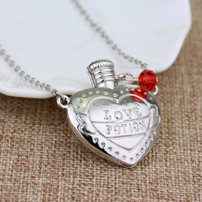 Trend Love Potion Pendant Necklace English Letter Heart Bottle Necklace Lovely Sweet Jewelry For Women Girl Birthday Gift
Trend Love Potion Pendant Necklace English Letter Heart Bottle Necklace Lovely Sweet Jewelry For Women Girl Birthday Gift