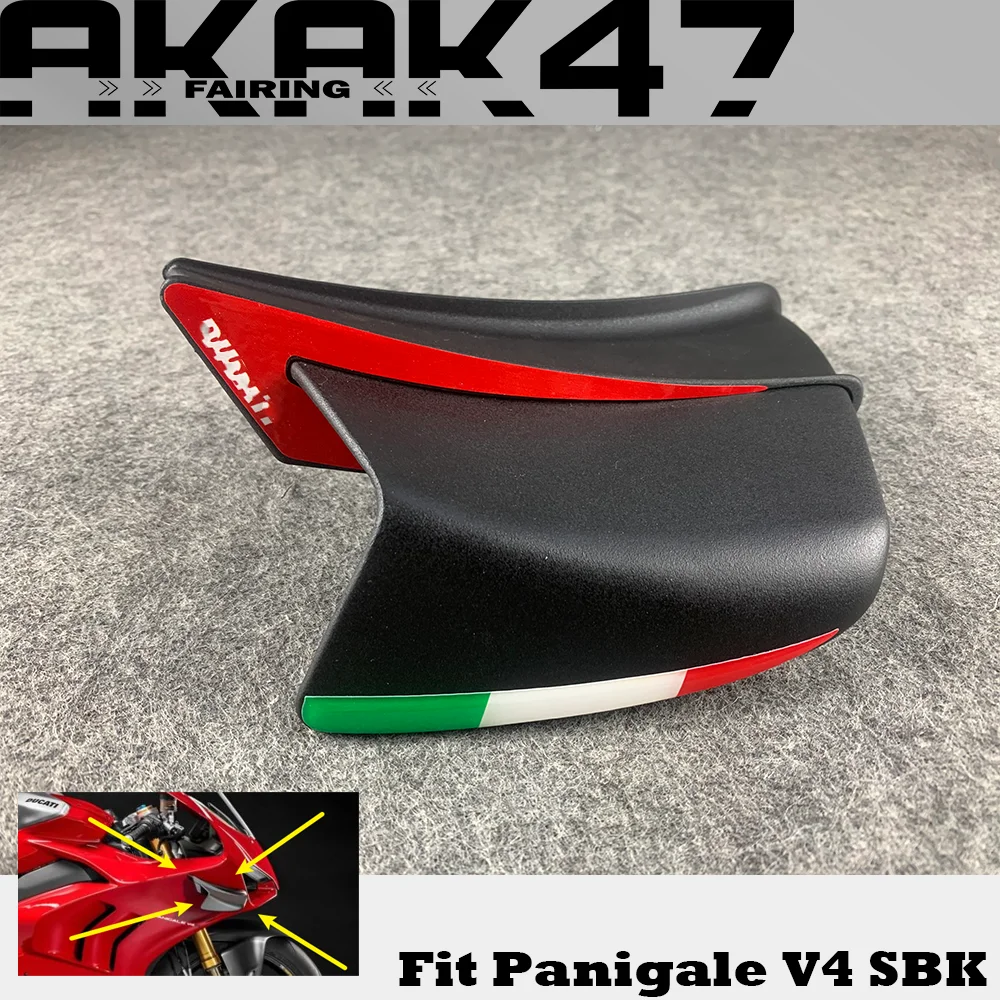For DUCATI Panigale V4S V4R V4 V4SP SBK 2018 2019 2020 2021 Winglets Air Deflector Sticker Decal Epoxy 3D Three-dimensional Logo
For DUCATI Panigale V4S V4R V4 V4SP SBK 2018 2019 2020 2021 Winglets Air Deflector Sticker Decal Epoxy 3D Three-dimensional Logo