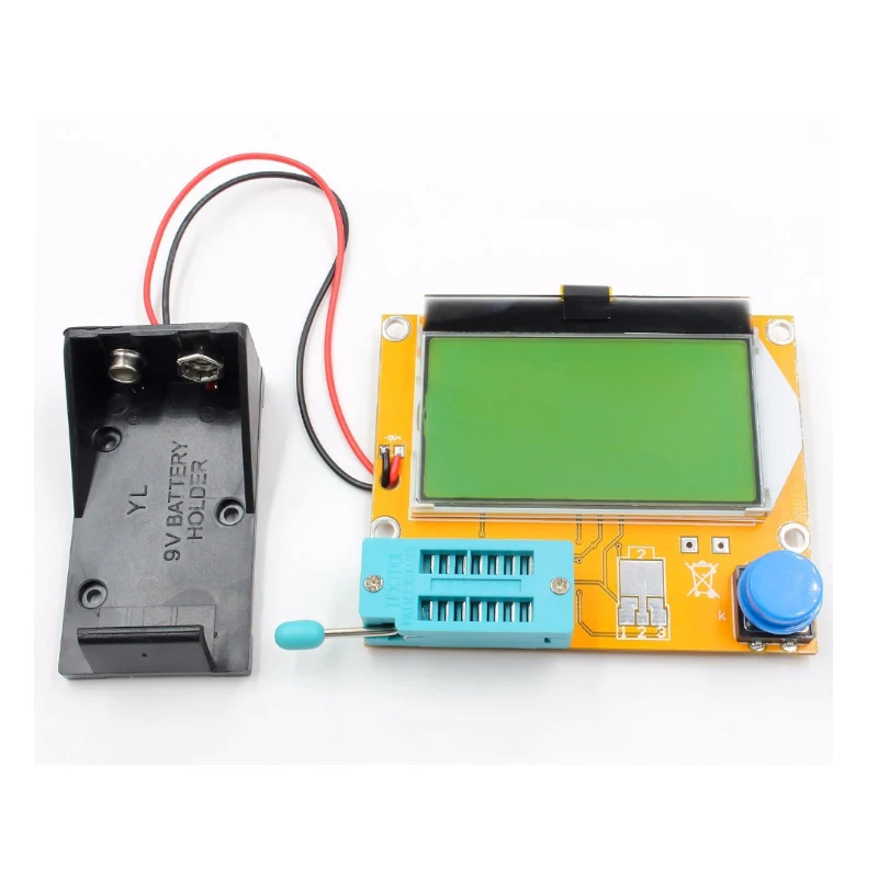 LCR-T4 Mega328 M328 Multimeter Transistor Tester Backlight ESR Meter Diode Triode Capacitance ESR Meter MOS PNP NPN LCR
LCR-T4 Mega328 M328 Multimeter Transistor Tester Backlight ESR Meter Diode Triode Capacitance ESR Meter MOS PNP NPN LCR