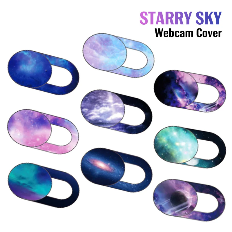 Starry Sky Webcam Cover Shutter Magnet Slider Universal Antispy Smartphone Camera Cover for Iphone for Ipad Lens Privacy Sticker
Starry Sky Webcam Cover Shutter Magnet Slider Universal Antispy Smartphone Camera Cover for Iphone for Ipad Lens Privacy Sticker