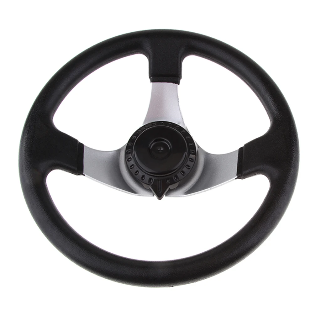 300mm 11.8 inch Steering Wheel Soft Grip 3 Spoke with Cap for Kandi, Hammerhead, Roketa, Taotao Go-Karts & Buggies 150cc-250cc
300mm 11.8 inch Steering Wheel Soft Grip 3 Spoke with Cap for Kandi, Hammerhead, Roketa, Taotao Go-Karts & Buggies 150cc-250cc