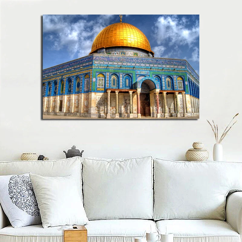 Islamic Golden Architecture Canvas Posters Prints Wall Art Painting Oil Decorative Picture Modern Living Room Home Decoration
Islamic Golden Architecture Canvas Posters Prints Wall Art Painting Oil Decorative Picture Modern Living Room Home Decoration