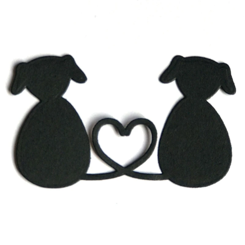 C5AD Heart Couple Dog Metal Cutting Dies Stencil Scrapbooking DIY Album Stamp Paper Card Mold Embossing Decor
C5AD Heart Couple Dog Metal Cutting Dies Stencil Scrapbooking DIY Album Stamp Paper Card Mold Embossing Decor