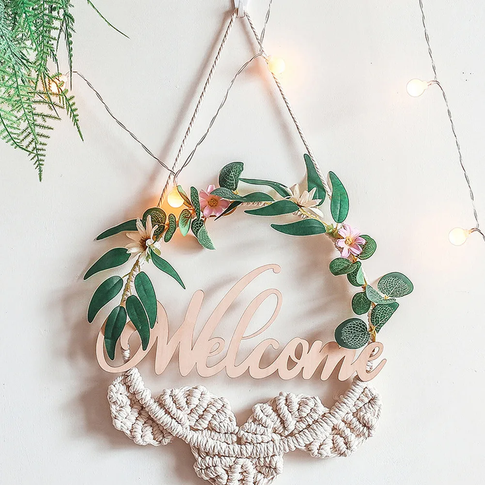 Cotton Thread Wreath Wall Hanging Tapestry Wall Decoration Woven Decoration High Quality Home Decor
Cotton Thread Wreath Wall Hanging Tapestry Wall Decoration Woven Decoration High Quality Home Decor