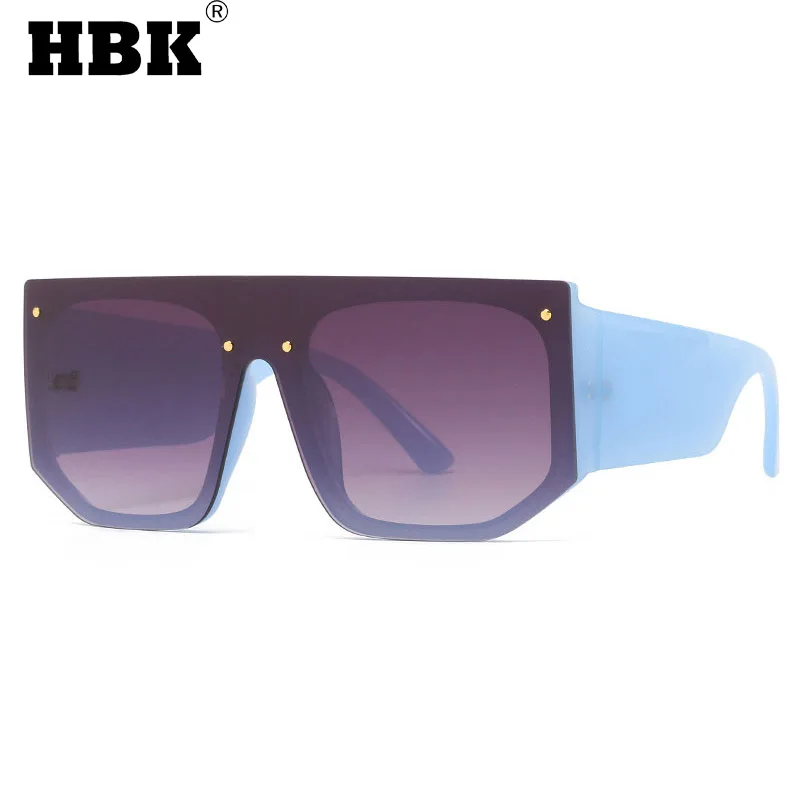 Солнцезащитные очки HBK для мужчин и женщин UV-400, цельные большие модные, с плоским верхом, брендовые дизайнерские, для вождения, 2021
Солнцезащитные очки HBK для мужчин и женщин UV-400, цельные большие модные, с плоским верхом, брендовые дизайнерские, для вождения, 2021