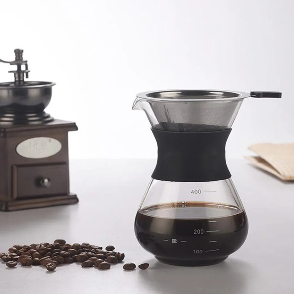 1 Pc Stainless Steel Coffee Filter Coffee Funnel Simple Filter (Black)
1 Pc Stainless Steel Coffee Filter Coffee Funnel Simple Filter (Black)