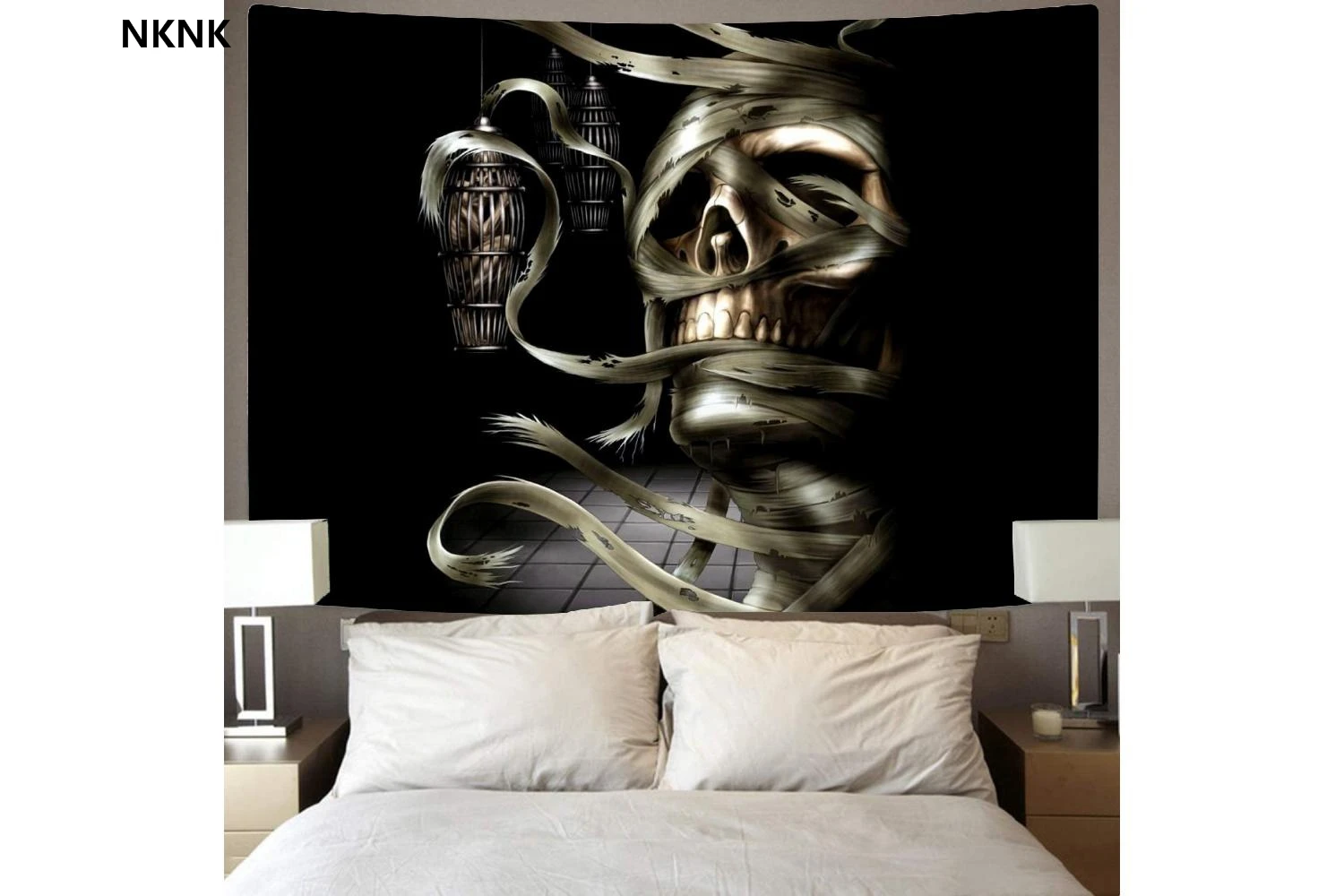 NKNK Brand Skull Tapestry Punk Tapestries Mummy Rug Wall Zombie Wall Tapestry Wall Hanging Boho decor Hippie Printed
NKNK Brand Skull Tapestry Punk Tapestries Mummy Rug Wall Zombie Wall Tapestry Wall Hanging Boho decor Hippie Printed