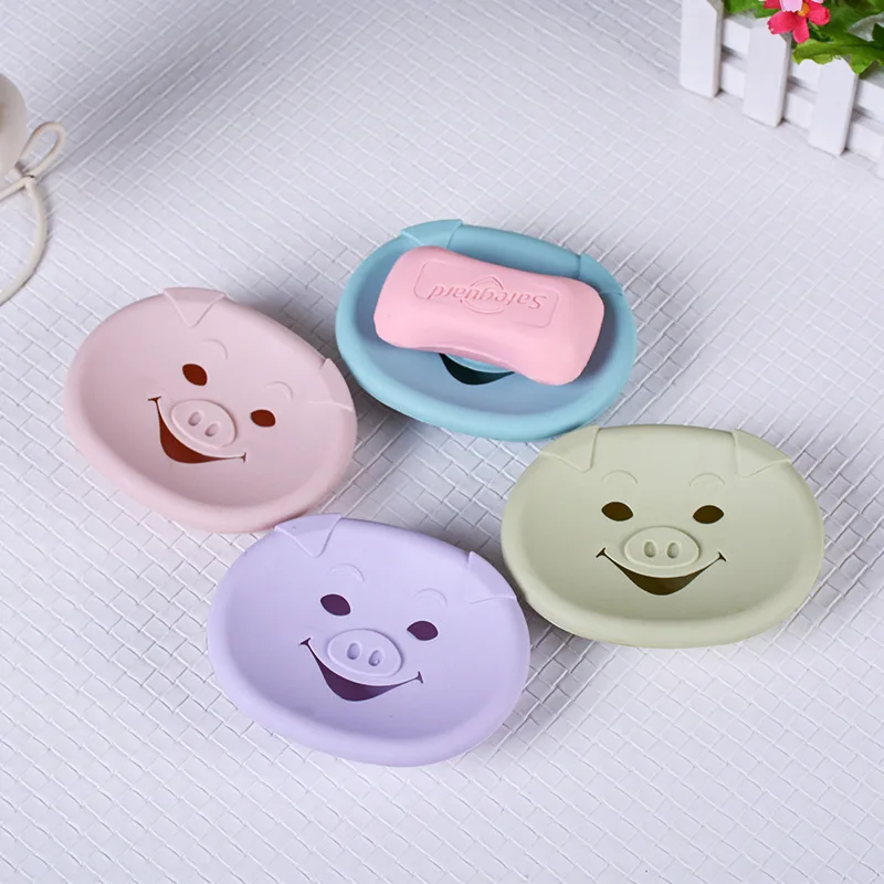 Fashion Creative Cartoon Bathroom Drain Pig Soap Dish Soap Box Toilet Double-layer Soap Rack Soap Holder Bathroom Shelves
Fashion Creative Cartoon Bathroom Drain Pig Soap Dish Soap Box Toilet Double-layer Soap Rack Soap Holder Bathroom Shelves