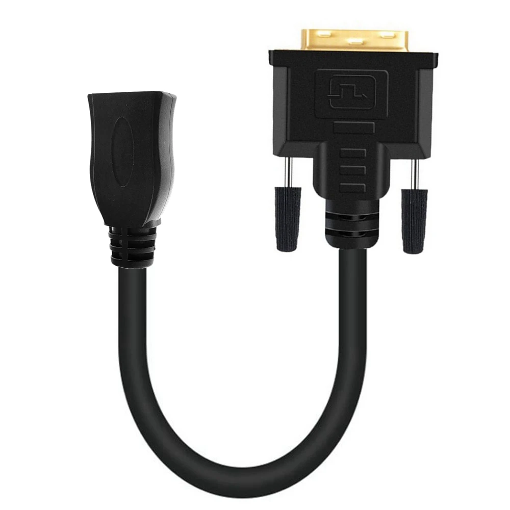 1080P HDTV-compatible Female to DVI-D 24+1 Male HDTV-compatible DVI Adapter Bi-Directional Converter for TV box
1080P HDTV-compatible Female to DVI-D 24+1 Male HDTV-compatible DVI Adapter Bi-Directional Converter for TV box