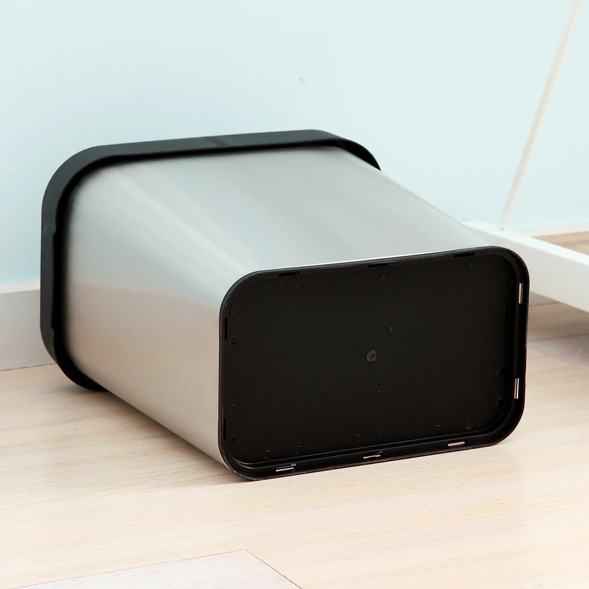 Бытовая оптовая продажа, мусорная корзина большого размера для ванной комнаты, кухни, офиса, прямоугольное нажимное кольцо из нержавеющей с... 
Бытовая оптовая продажа, мусорная корзина большого размера для ванной комнаты, кухни, офиса, прямоугольное нажимное кольцо из нержавеющей с...