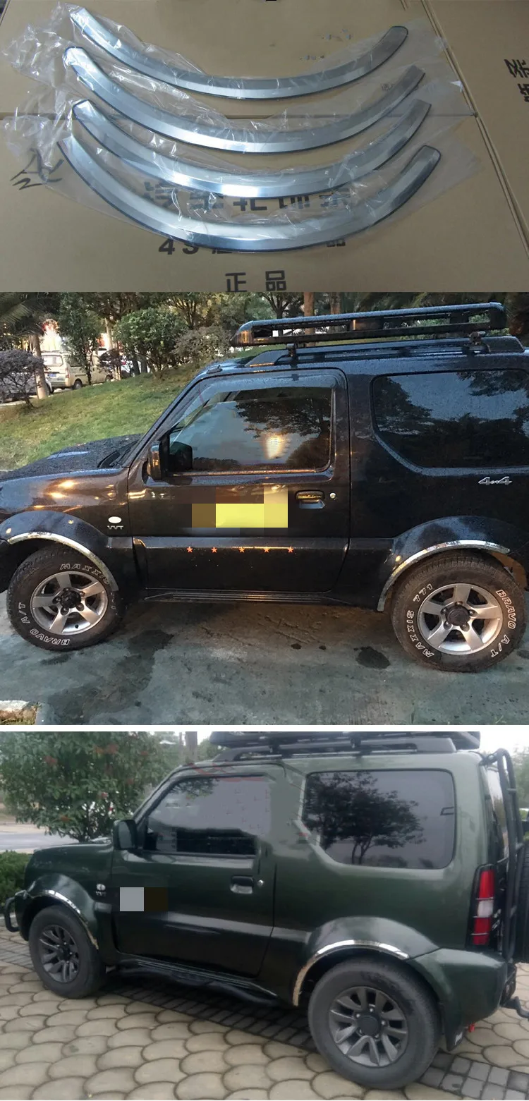 Eosuns Car Fender Flares Arch Wheel Eyebrow Protector/mudguard Sticker for Suzuki Jimny 2009-2015
Eosuns Car Fender Flares Arch Wheel Eyebrow Protector/mudguard Sticker for Suzuki Jimny 2009-2015