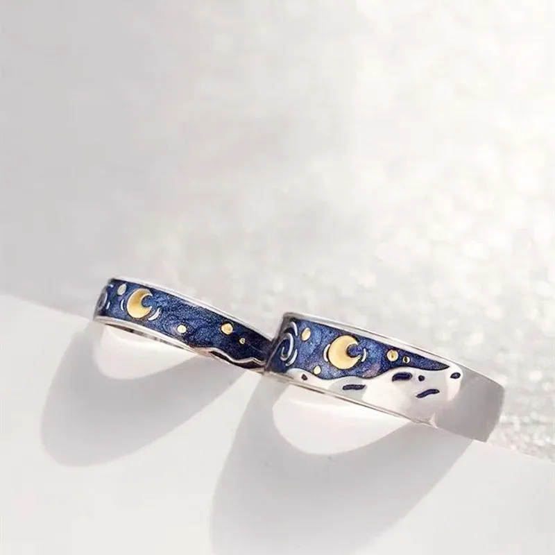 Женское модное серебряное кольцо со звездами, нишевое дизайнерское кольцо для мужчин, кольцо для пар, живых буддистских монестических учен...
Женское модное серебряное кольцо со звездами, нишевое дизайнерское кольцо для мужчин, кольцо для пар, живых буддистских монестических учен...