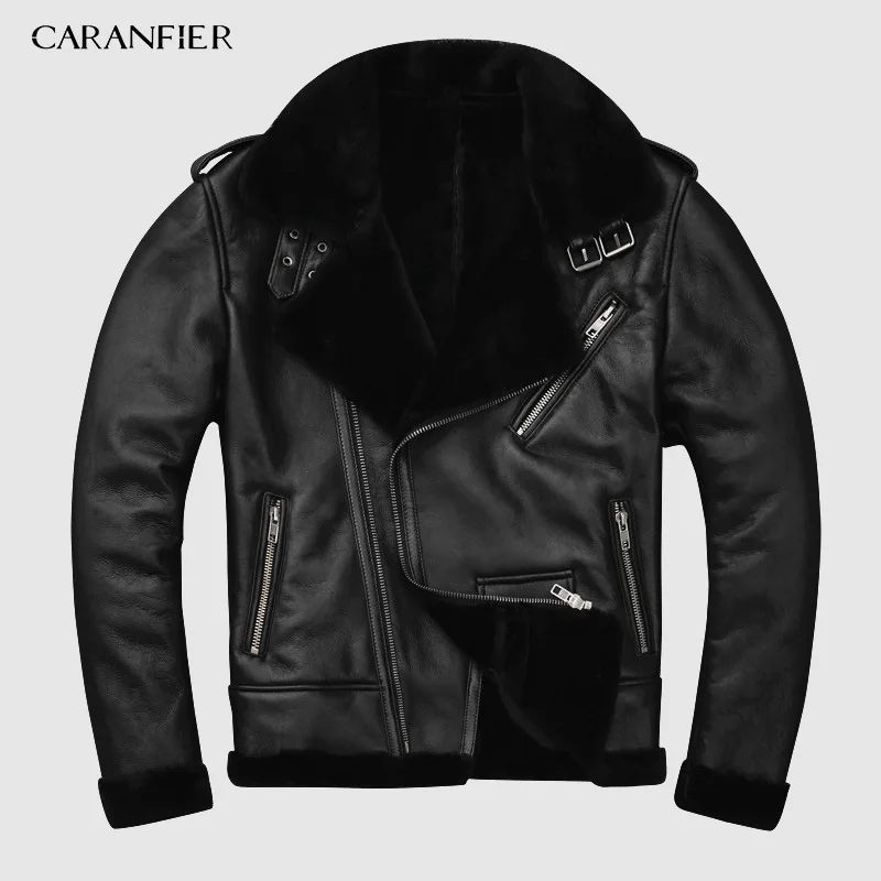 CARANFIER Original Ecological Sheepskin Men's Leather Fur Lamb Hair Men Retro Classic Standard Euro Size Winter Warm Jacket 3XL
CARANFIER Original Ecological Sheepskin Men's Leather Fur Lamb Hair Men Retro Classic Standard Euro Size Winter Warm Jacket 3XL