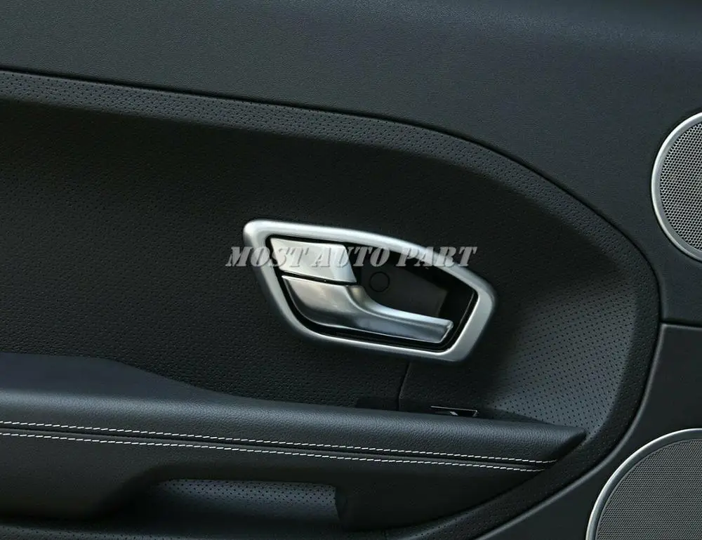 ABS Plastic Interior Door Handle Bowl Trim For Land Rover Range Rover Evoque 2016-2017 4pcs LHD Car Decoration Car Trim
ABS Plastic Interior Door Handle Bowl Trim For Land Rover Range Rover Evoque 2016-2017 4pcs LHD Car Decoration Car Trim