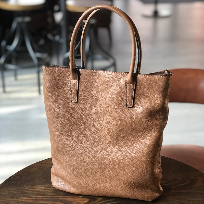 Johnature Genuine Leather Casual Tote Women Bag Versatile Natural Soft Cowhide Handbag Simple Solid Color Shoulder Bags
Johnature Genuine Leather Casual Tote Women Bag Versatile Natural Soft Cowhide Handbag Simple Solid Color Shoulder Bags