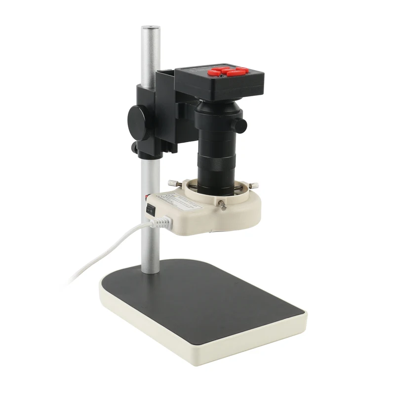 38MP 2K 1080P 60FPS Digital Industrial Video HDMI USB Microscope Camera +56 LED Ring Light + 130X C-Mount Lens For PCB Soldering
38MP 2K 1080P 60FPS Digital Industrial Video HDMI USB Microscope Camera +56 LED Ring Light + 130X C-Mount Lens For PCB Soldering