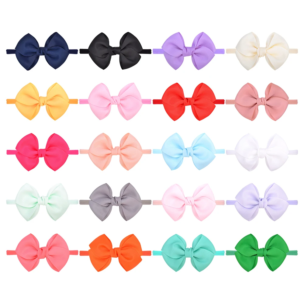 20PCS/LOT Winter Girls 3.6Inch Fashion Nylon Solid Baby Headband For Children Hairband Newborn Toddler Kids Hair Accessories 420 
20PCS/LOT Winter Girls 3.6Inch Fashion Nylon Solid Baby Headband For Children Hairband Newborn Toddler Kids Hair Accessories 420