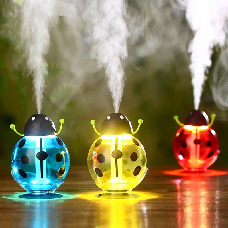 Beetle Humidifier USB Humidifier Aroma Diffuser Aromatherapy Essential Oil Diffuser Mini Portable Mist Maker 260ml LED Night
Beetle Humidifier USB Humidifier Aroma Diffuser Aromatherapy Essential Oil Diffuser Mini Portable Mist Maker 260ml LED Night