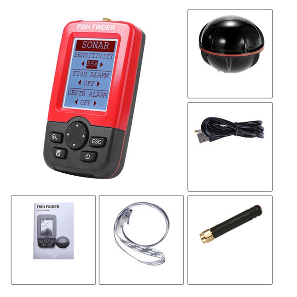 Fish Finder Outdoor Fishing Wireless Sensor Fish Finder Water Temperature Large Screen Digital Display Detector Fishing Tools
Fish Finder Outdoor Fishing Wireless Sensor Fish Finder Water Temperature Large Screen Digital Display Detector Fishing Tools