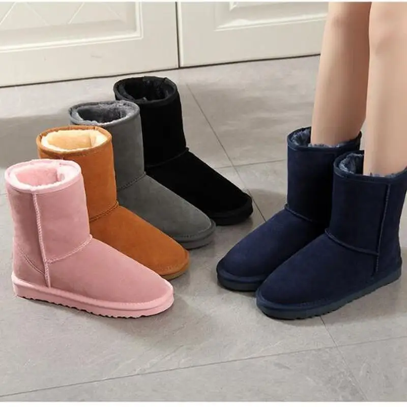 High Quality Genuine Leather Australian Classic 100% Cow Suede Snow Boots Women Boots Winter Warm Women Shoes Winter Boots
High Quality Genuine Leather Australian Classic 100% Cow Suede Snow Boots Women Boots Winter Warm Women Shoes Winter Boots