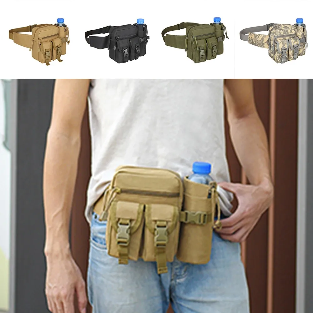 Men's Nylon Waist Pack Hiking Water Bottle Phone Pouch For Hunting Climbing Outdoor Belt Bags Military Backpack Fishing Army
Men's Nylon Waist Pack Hiking Water Bottle Phone Pouch For Hunting Climbing Outdoor Belt Bags Military Backpack Fishing Army