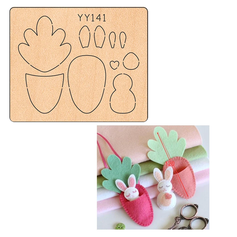 New cute rabbit carrot wood mold scrapbook yy141 cutting mold dies scrapbooking cutting dies
New cute rabbit carrot wood mold scrapbook yy141 cutting mold dies scrapbooking cutting dies