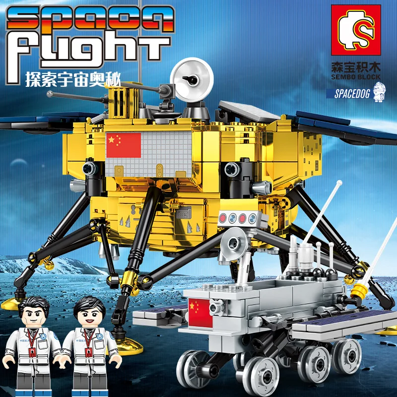 702Pcs 203301 Exploring The Universe and Moon Exploration Robot Assembly Model Assembling Building Blocks Assembling Toy Gifts
702Pcs 203301 Exploring The Universe and Moon Exploration Robot Assembly Model Assembling Building Blocks Assembling Toy Gifts