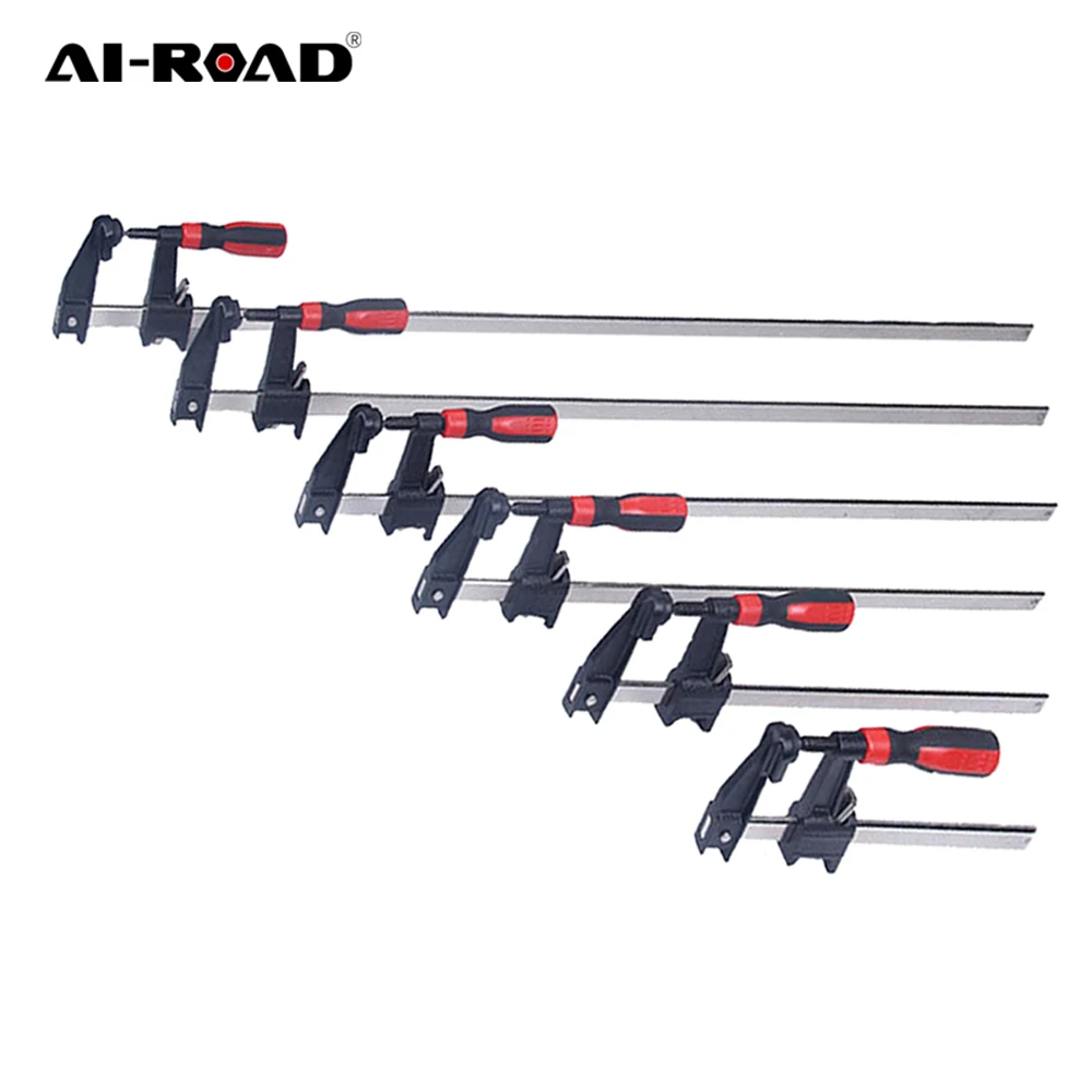 Сверхмощный F-зажим AI-ROAD 6-24 дюйма, многофункциональный зажим для деревообработки «сделай сам», быстросъемный ручной инструмент для работы с...
Сверхмощный F-зажим AI-ROAD 6-24 дюйма, многофункциональный зажим для деревообработки «сделай сам», быстросъемный ручной инструмент для работы с...
