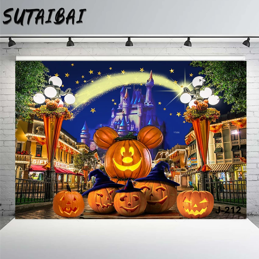 Halloween Party Photography Backdrop Fairy Castle Moon Night Pumpkin Lanterns Street Photo Background Photographic Studio Booth
Halloween Party Photography Backdrop Fairy Castle Moon Night Pumpkin Lanterns Street Photo Background Photographic Studio Booth