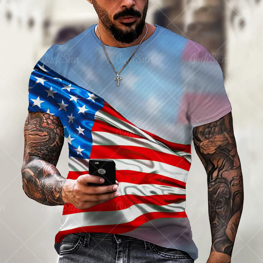 Trendy Banner Pattern 3D Printing New Summer Loose Men's T-shirt Streetwear Casual Breathable Sports T Shirt Men's Clothes Tops
Trendy Banner Pattern 3D Printing New Summer Loose Men's T-shirt Streetwear Casual Breathable Sports T Shirt Men's Clothes Tops
