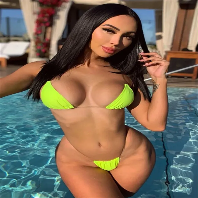 Women Halter Bikini Set with Transparent Straps Sexy Push Up High Waist Design Clothing Two Piece Set Summer Swimming Swimwears
Women Halter Bikini Set with Transparent Straps Sexy Push Up High Waist Design Clothing Two Piece Set Summer Swimming Swimwears