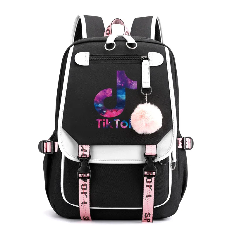 Tik Tok Casual backpack creative pattern outdoor travel bag student school bag Teenager Girls USB Charge Women Daily Schoolbag
Tik Tok Casual backpack creative pattern outdoor travel bag student school bag Teenager Girls USB Charge Women Daily Schoolbag