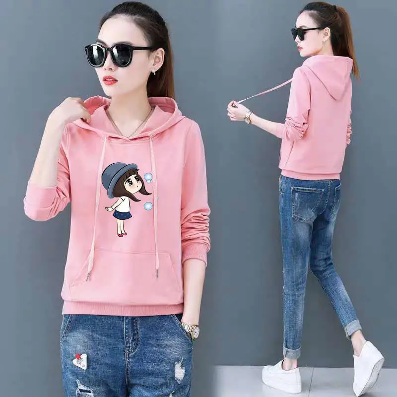 New Women Cute Girls Print Sweatshirt Kawaii Hoodies Female Hooded Winter Autumn Full Sleeve Student Causal Loose Pullovers E189
New Women Cute Girls Print Sweatshirt Kawaii Hoodies Female Hooded Winter Autumn Full Sleeve Student Causal Loose Pullovers E189