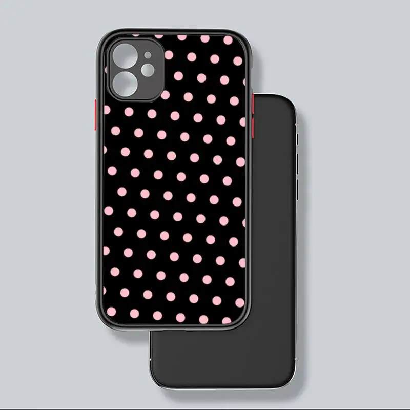 Polka dot art cute Phone Case Matte Transparent for iPhone 7 8 11 12 s mini pro X XS XR MAX Plus coque
Polka dot art cute Phone Case Matte Transparent for iPhone 7 8 11 12 s mini pro X XS XR MAX Plus coque