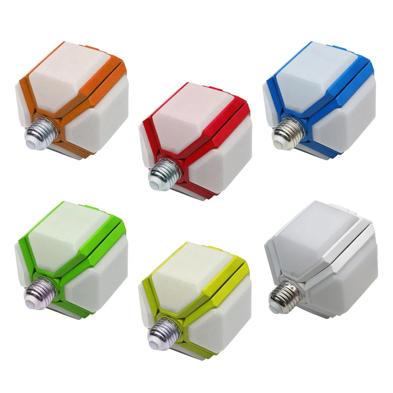 Creative Square E27 Foldable Football LED Garage Lamp Deformation Industrial Folding Ceiling Fan Light
Creative Square E27 Foldable Football LED Garage Lamp Deformation Industrial Folding Ceiling Fan Light