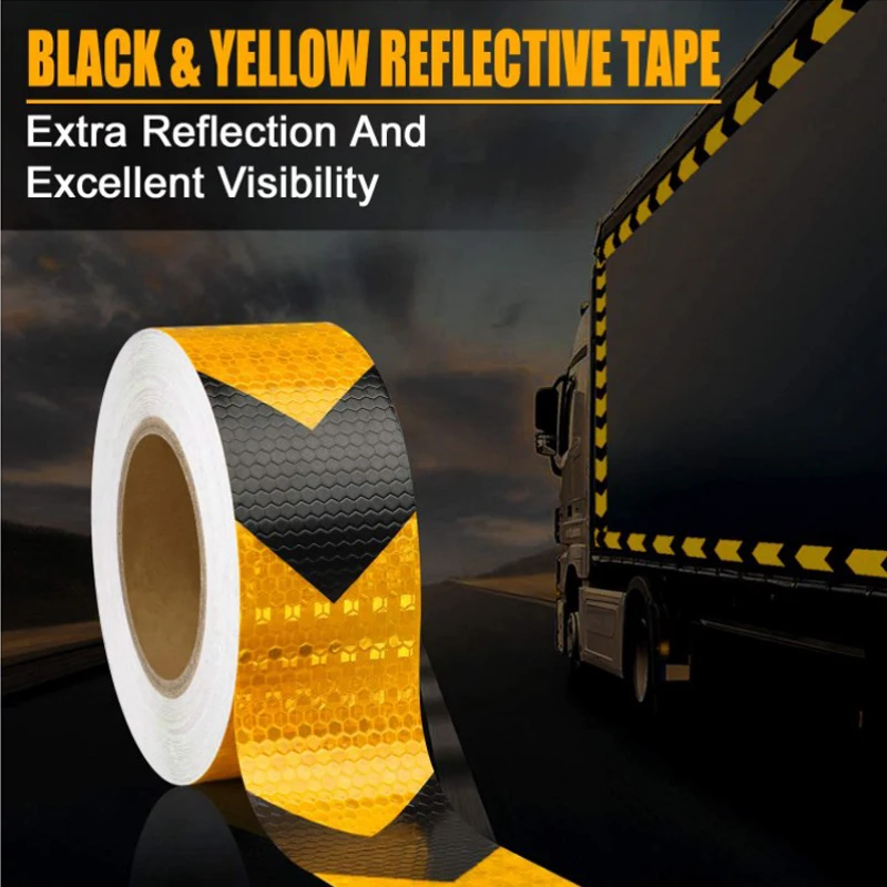 Reflective Warning Tape Reflective Bicycle Stickers Car Body Sticker Motor Reflective Film In Dark Effective Prevention Accident 
Reflective Warning Tape Reflective Bicycle Stickers Car Body Sticker Motor Reflective Film In Dark Effective Prevention Accident