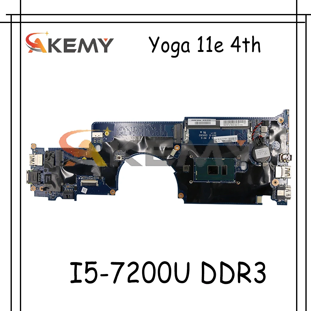 FUR: 01YT010 01YT01 For Lenovo ThinkPad Yoga 11e 4th laptop motherboard DALI8KMB8D0 W/ CPU I5-7200U SR2ZU DDR3 Mainboard
FUR: 01YT010 01YT01 For Lenovo ThinkPad Yoga 11e 4th laptop motherboard DALI8KMB8D0 W/ CPU I5-7200U SR2ZU DDR3 Mainboard