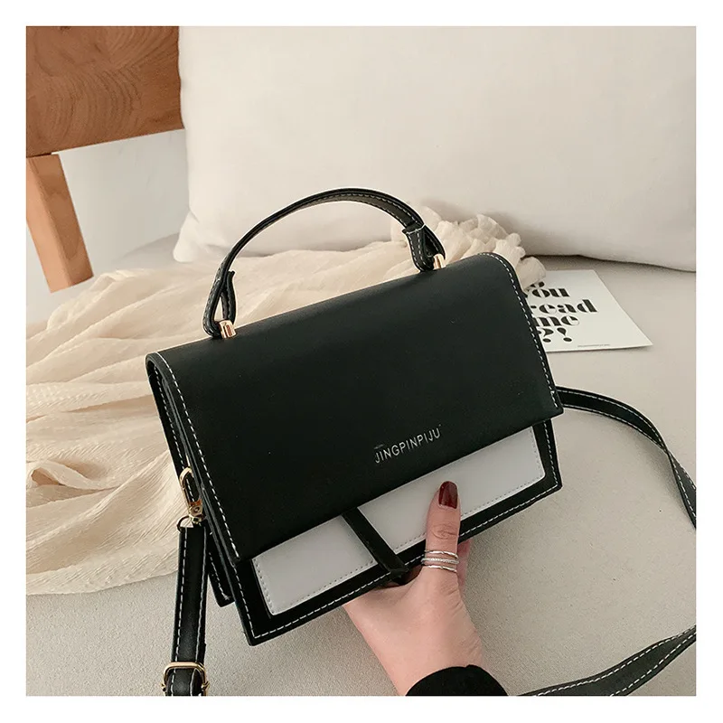 Female Handbags 2021 Spring and Summer Simple Girl Single Shoulder Bag Casual Contrast Color Portable Messenger Crossbody Bag
Female Handbags 2021 Spring and Summer Simple Girl Single Shoulder Bag Casual Contrast Color Portable Messenger Crossbody Bag