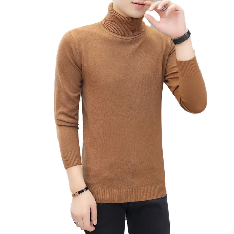 Suter de punto Varsanol de otoo para hombres jerseys de cuello alto moda cuello redondo de manga larga abrigo 2019 invierno
Suter de punto Varsanol de otoo para hombres jerseys de cuello alto moda cuello redondo de manga larga abrigo 2019 invierno