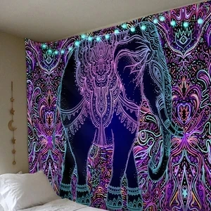 3D Psychedelic Elephant Tapestry Wall Hanging Hippie Tapestries Wall Cloth Carpet Bed Cover Home Decor
3D Psychedelic Elephant Tapestry Wall Hanging Hippie Tapestries Wall Cloth Carpet Bed Cover Home Decor