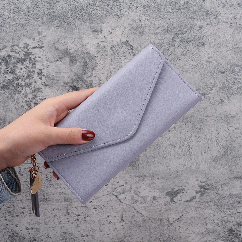 Leather High Quality Women's Long Wallet Women's Simple Fashionable Multi-function Litchi Pattern Ladies Wallet Card Holder
Leather High Quality Women's Long Wallet Women's Simple Fashionable Multi-function Litchi Pattern Ladies Wallet Card Holder