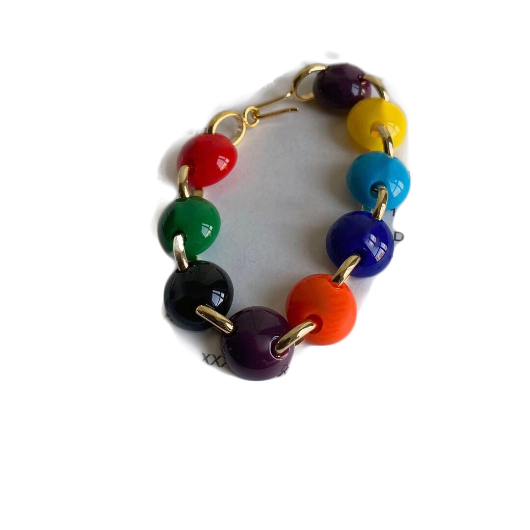 2022 Brand Color Bead Necklace Bracelet Jewelry Set Fashion Leisure Versatile Selfie Super Beautiful Golden Chain
2022 Brand Color Bead Necklace Bracelet Jewelry Set Fashion Leisure Versatile Selfie Super Beautiful Golden Chain