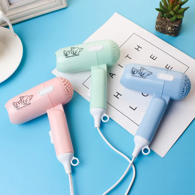fan Mini hair dryer for students Cartoon Female classmate's favorite small power wind does not damage the hair Can fold 450W
fan Mini hair dryer for students Cartoon Female classmate's favorite small power wind does not damage the hair Can fold 450W