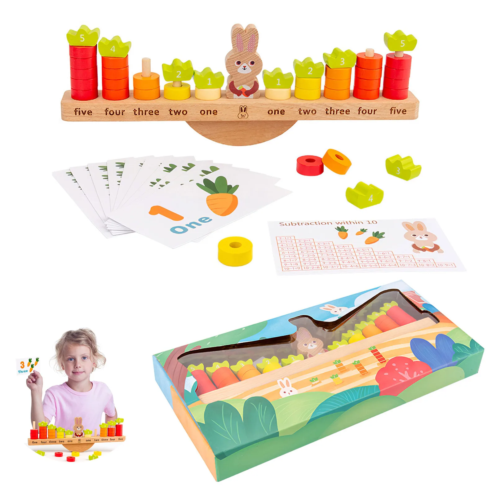 Educational Balance Scale Kids Balance Toy With Cards Colorful Math Scale Fun Animal Match Wooden Balance Toys Kids Puzzle Toy
Educational Balance Scale Kids Balance Toy With Cards Colorful Math Scale Fun Animal Match Wooden Balance Toys Kids Puzzle Toy