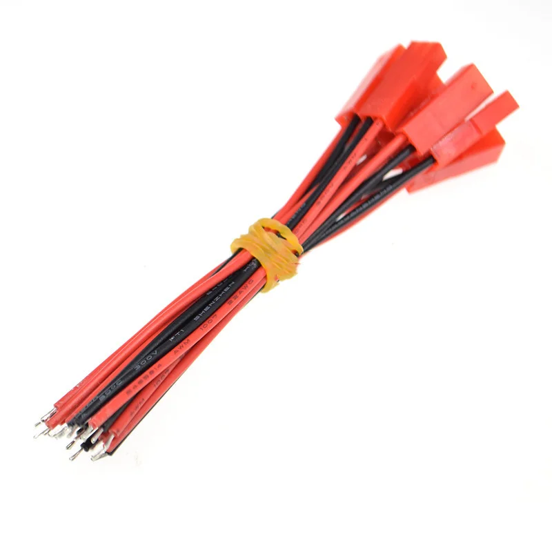 Jst Pair Plug 2p Connecting Wire Plug Male and Female One-to-one Set of Two 2p One End Tinned Terminal Wires
Jst Pair Plug 2p Connecting Wire Plug Male and Female One-to-one Set of Two 2p One End Tinned Terminal Wires