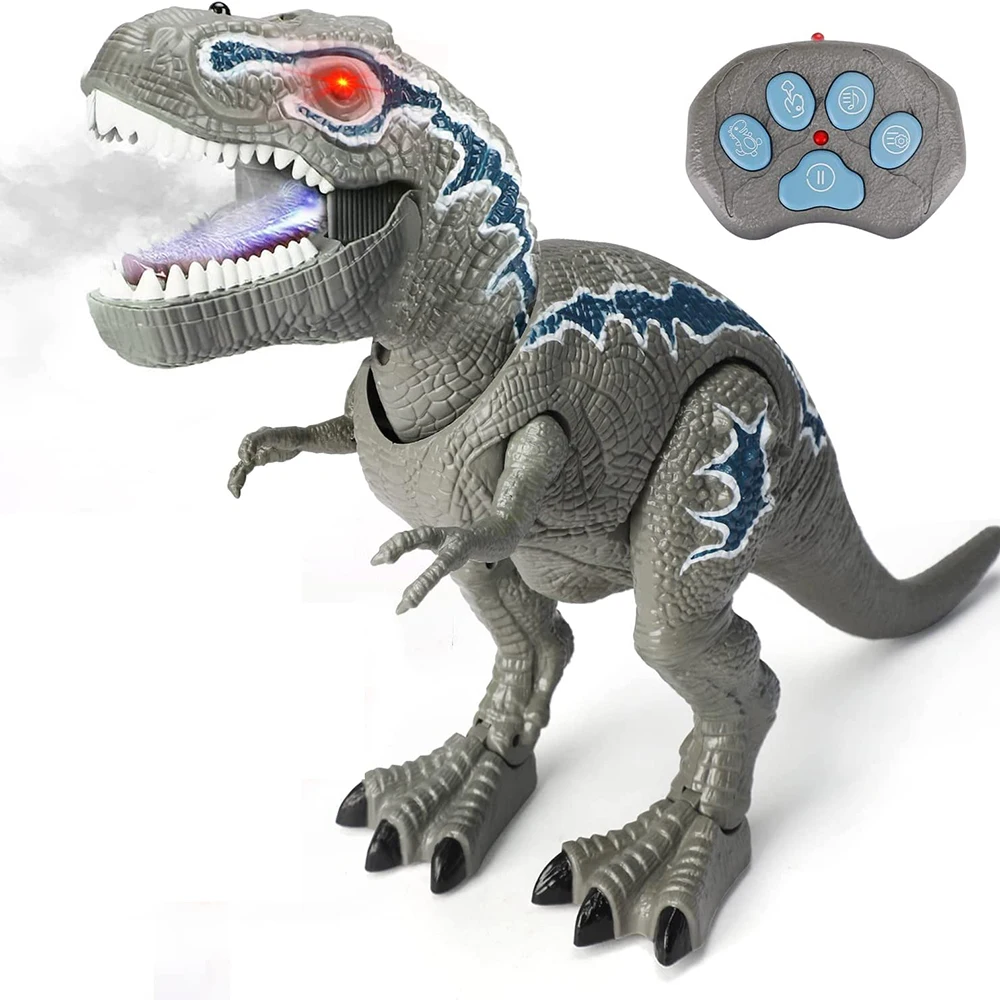 JIAINF игрушки динозавра с дистанционным управлением для детей 3-5 T Rex Dinosaur Toys светильник и ревущий звук электронный ходячий динозавр робот
JIAINF игрушки динозавра с дистанционным управлением для детей 3-5 T Rex Dinosaur Toys светильник и ревущий звук электронный ходячий динозавр робот