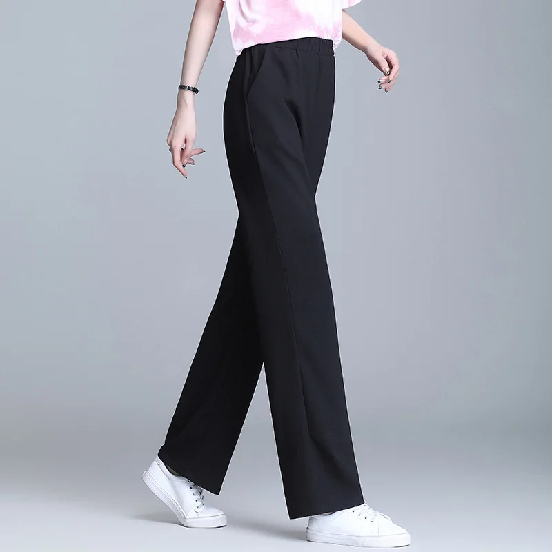 Chiffon Wide-leg Pants Women's Summer 2021 High Waist Loose Large Size Solid Color Thin Draped Mop Trousers Fashion Factory
Chiffon Wide-leg Pants Women's Summer 2021 High Waist Loose Large Size Solid Color Thin Draped Mop Trousers Fashion Factory